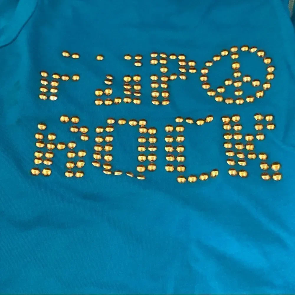 Simply Dog Pup Rock Shirt Size S